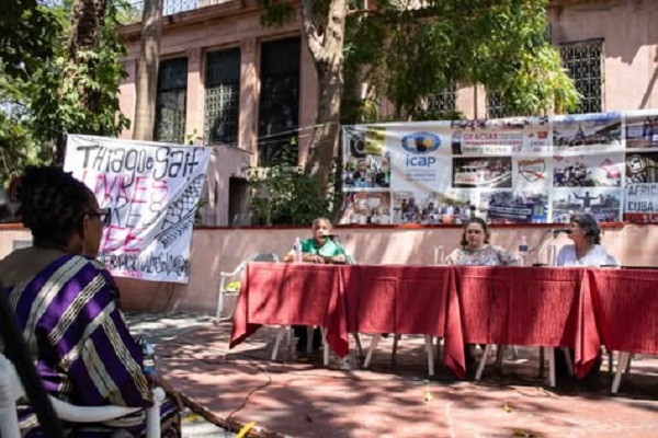 Organizaciones solidarias con Cuba reconocen vigencia de pensamiento de Martí y Fidel
